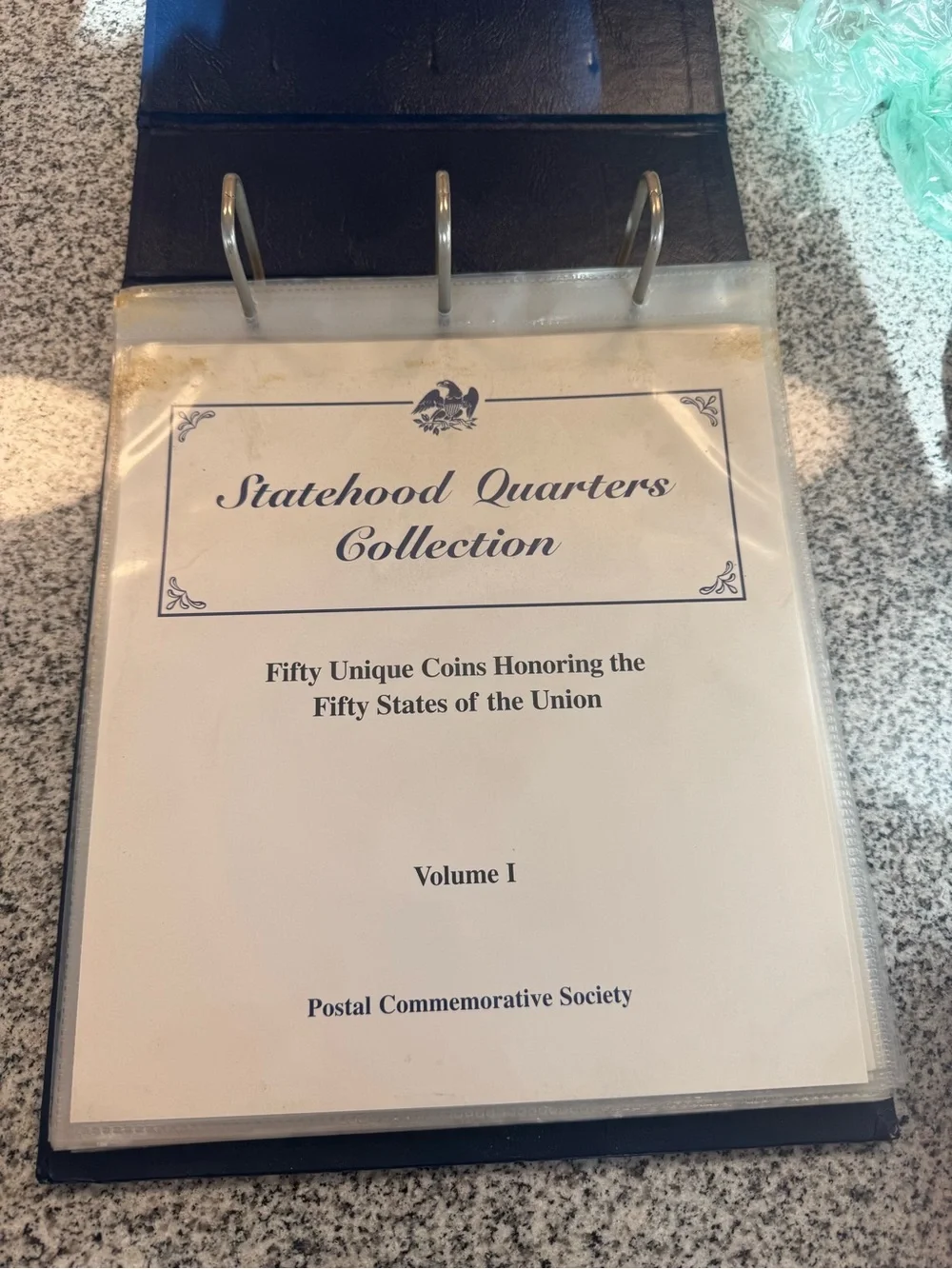 5 pages of Statehood Quarters Collection